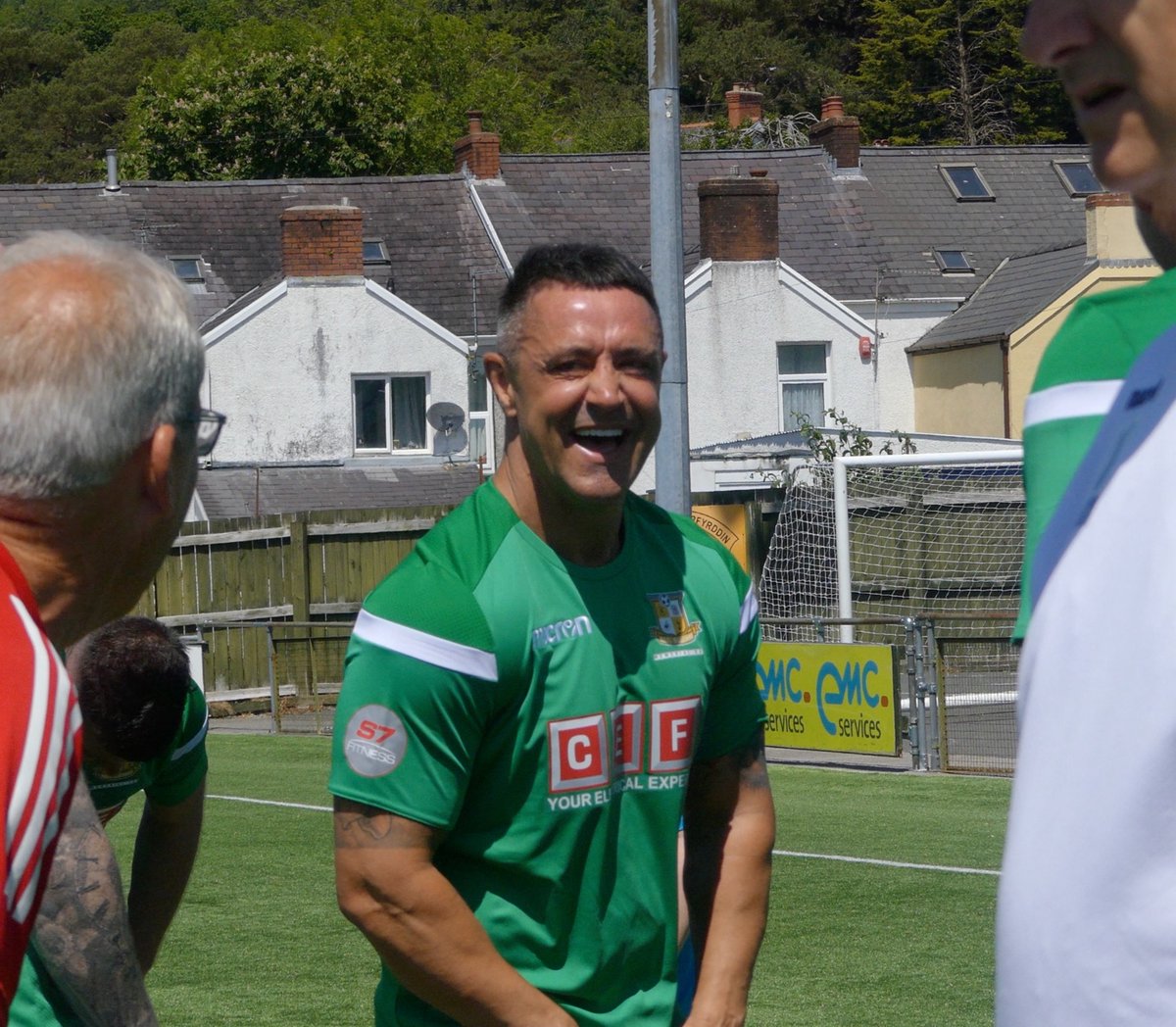 cefonline's tweet photo. Ashley Williams, Carmarthen Branch Manager, recently organised a charity football match in honour of his late father. The event brought together family, friends, and ex-Carmarthen Town players, raising Β£2,000 for @Sarcoma_UK. Congrats team Carmarthen! π #SarcomaUK #TeamCEF #CEF https://t.co/2jNMuogDcj
