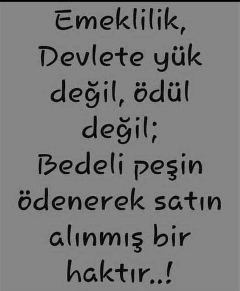 sedef3432's tweet photo. Emekliler bu ülkenin kamburu değil temelidir. Ötekileştirilemez. Emeklilere ADALET!.... @RTErdogan @isikhanvedat @memetsimsek @aliyalcin @HBTONBUL @TurkesGuney @OnderKahveci https://t.co/mNPfTdKEZK