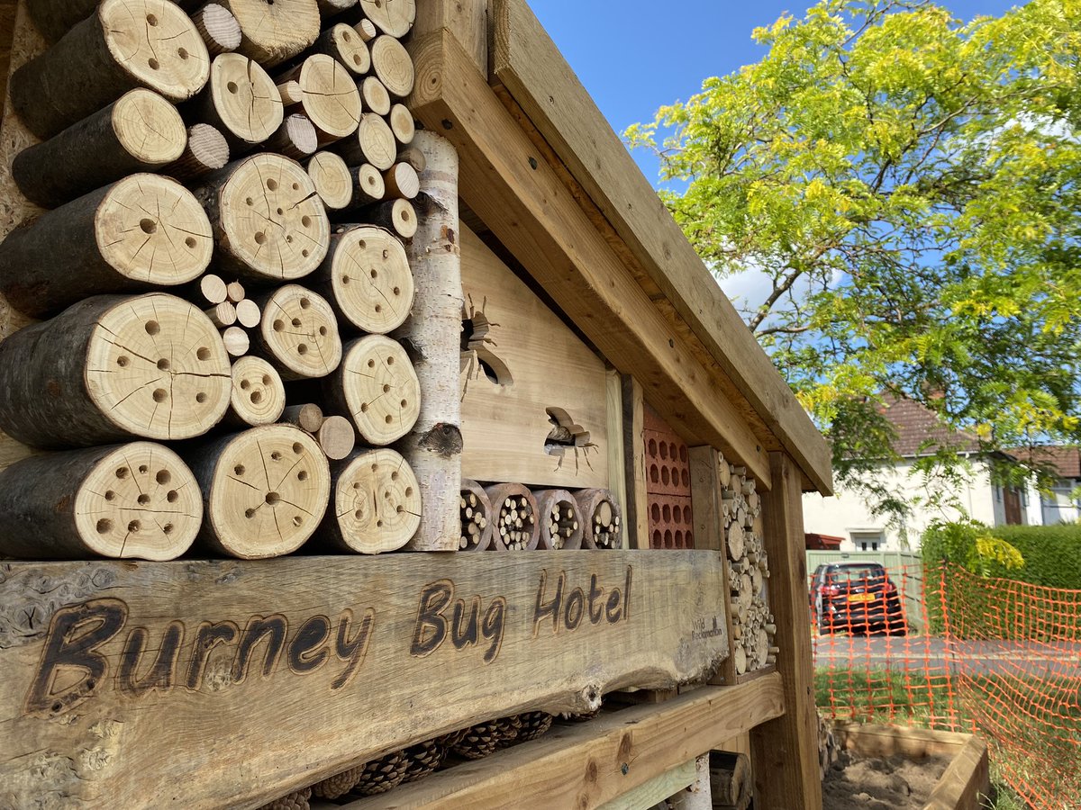 Come along to the mayoral opening of Surbiton’s newest bug hotel tomorrow morning! 10am in Burney Avenue, Surbiton (KT5 8DF). Followed by a short talk by @ElliotNewton90 about minibeasts and garden birds.