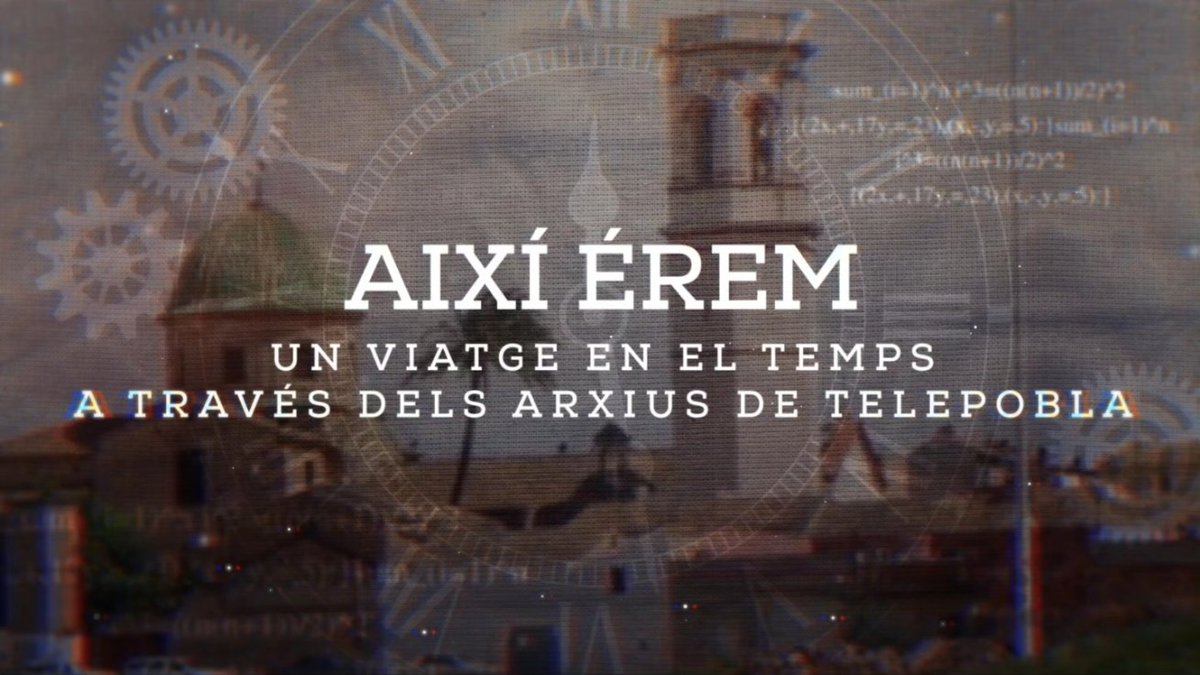 telepobla's tweet photo. AIXÍ ÉREM. Un viatge en el temps a través dels arxius de Telepobla.

Viatgem al 1995 amb el Festival d'Aeròbic que es podrà vore dissabte a les 21:30.

I diumenge, reviurem la semifinal de futbet del 1995 entre Bar Chilet i Fontaneria Grueso. A les 21:30h., en Telepobla. https://t.co/Et5mkg6CNX