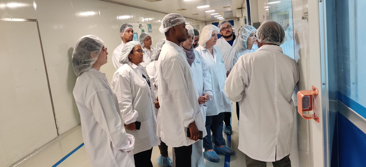Pharmexcil's tweet photo. Factory Tour of State of the Art facility organised by @Pharmexcil
during #iPHEX-23
Health Ministry officials #Chile
#Belarus #Kazakhstan
#Angola #Myanmar #Benin #Palestine #Madagascar amazed by the #Automation #Continuosmanufacture, Global Standards of #AurobindoPharma https://t.co/YFwmwp86RH