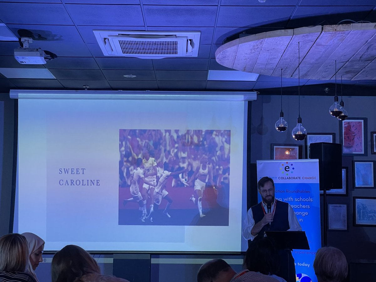 JohnBryantCSO's tweet image. Inspirational stuff from @EdRoundtables highlighting how the power of sharing stories builds belonging… #BuildingBelonging