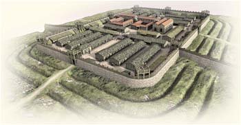 Jon Hawke on Twitter: "#Abergavenny #Roman #Fort. Gobannium was built