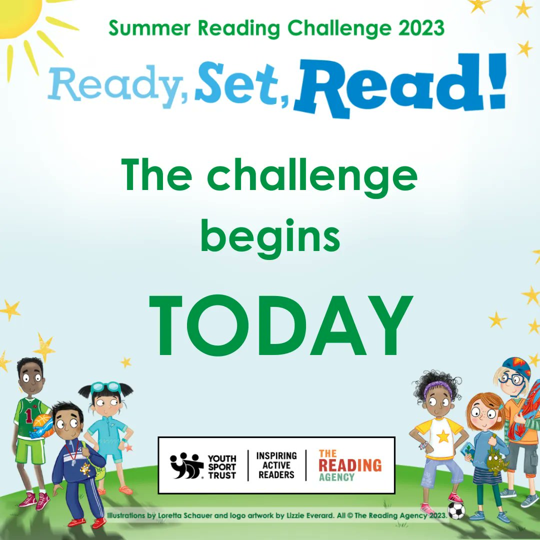 MertonLibraries's tweet photo. We're ready! The #SummerReadingChallenge begins today! Head to your local library to sign up. Don't forget your library card! https://t.co/DWaHIJz3zc