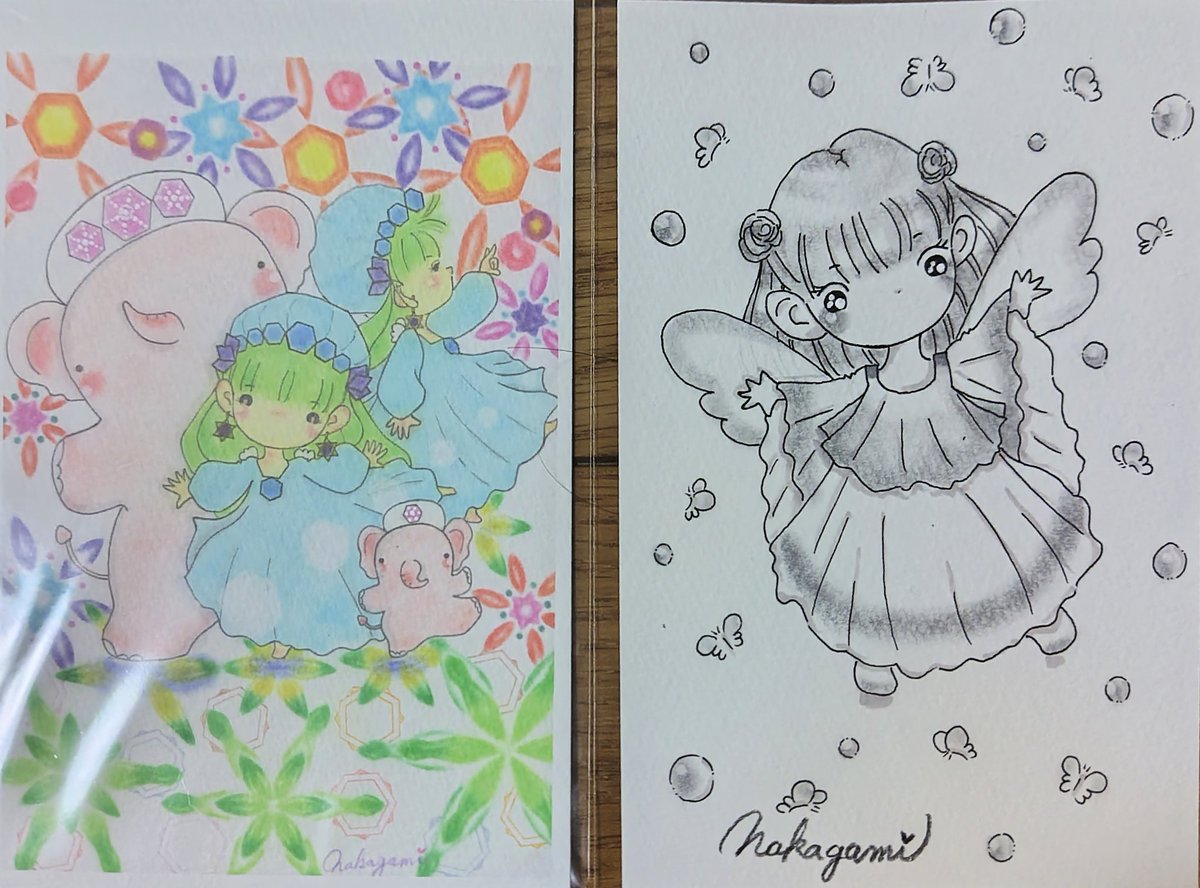 Nakagamiさん(@Nakagam89413770 )の、
プレゼント企画で頂いた、
ポストカードです!!
カラーとモノクロどちらもとても
素敵ですねぇ!!
お部屋に飾ります!!
ありがとうございます!!🤗💕 