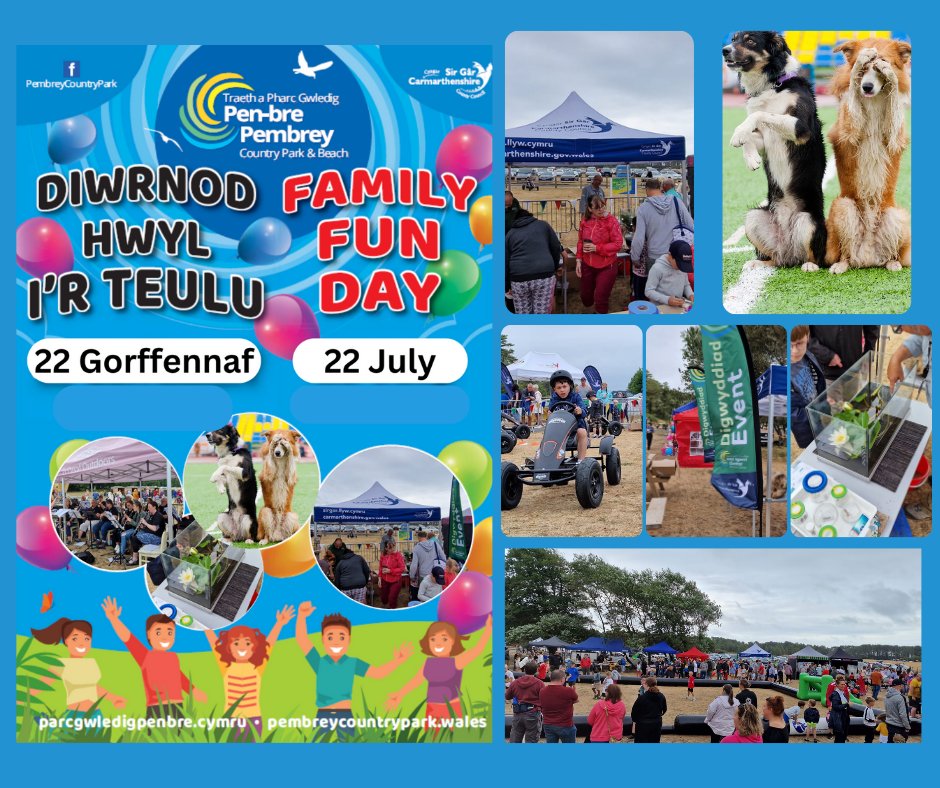 ParkPembrey's tweet photo. 🎉🎈 Get ready for the most EPIC Family Funday in just 2️⃣short weeks!
🌞🎪 We've got a jam-packed day of FUN-tastic activities waiting for you! Bring your family and let's create unforgettable memories together!
#FamilyFunday #FunForEveryone #CountdownBeginsNow https://t.co/wqgbLGIztX