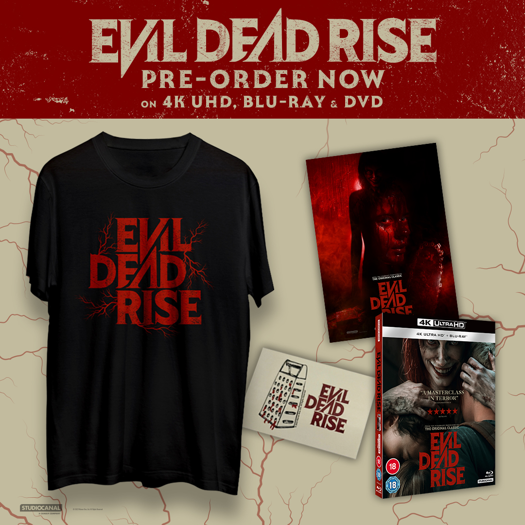 COMPETITION TIME! To be in with a chance to win some #EvilDeadRise merch, give this a retweet and make sure you're following us on Twitter. The lucky winner will be announced on July 16th! 
podcasts.apple.com/gb/podcast/fad…