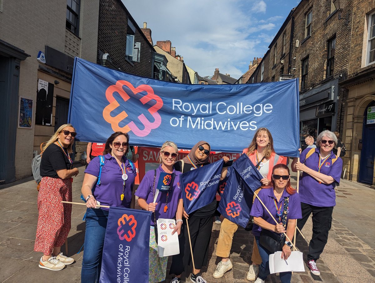 Durham Miners' Gala (@durhamgala) on Twitter photo ๐ <a href="/MidwivesRCM/">Royal College of Midwives ๐</a> marching for the first time in Gala history today, with Harton and Westoe banner group! ๐ <a href="/MidwivesRCM/">Royal College of Midwives ๐</a> marching for the first time in Gala history today, with Harton and Westoe banner group!