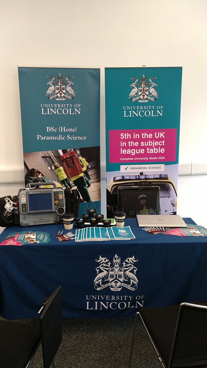 UoL_Paramedics (@uol_paramedics) on Twitter photo Happy International Paramedic's Day! Today we're at the <a href="/unilincoln/">University of Lincoln, UK</a> open day talking to our potential future workforce! Happy International Paramedic's Day! Today we're at the <a href="/unilincoln/">University of Lincoln, UK</a> open day talking to our potential future workforce!