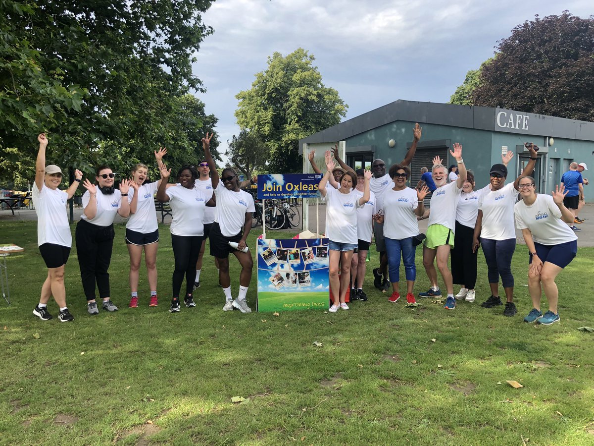 Pre #NHS75ParkRun @OxleasNHS @OxleasForensics