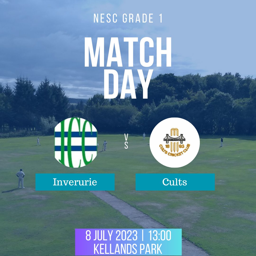 After a week off we are back in action as we head to the Shire to take on <a href="/Inverurie_CC/">Inverurie Cricket Club</a>.