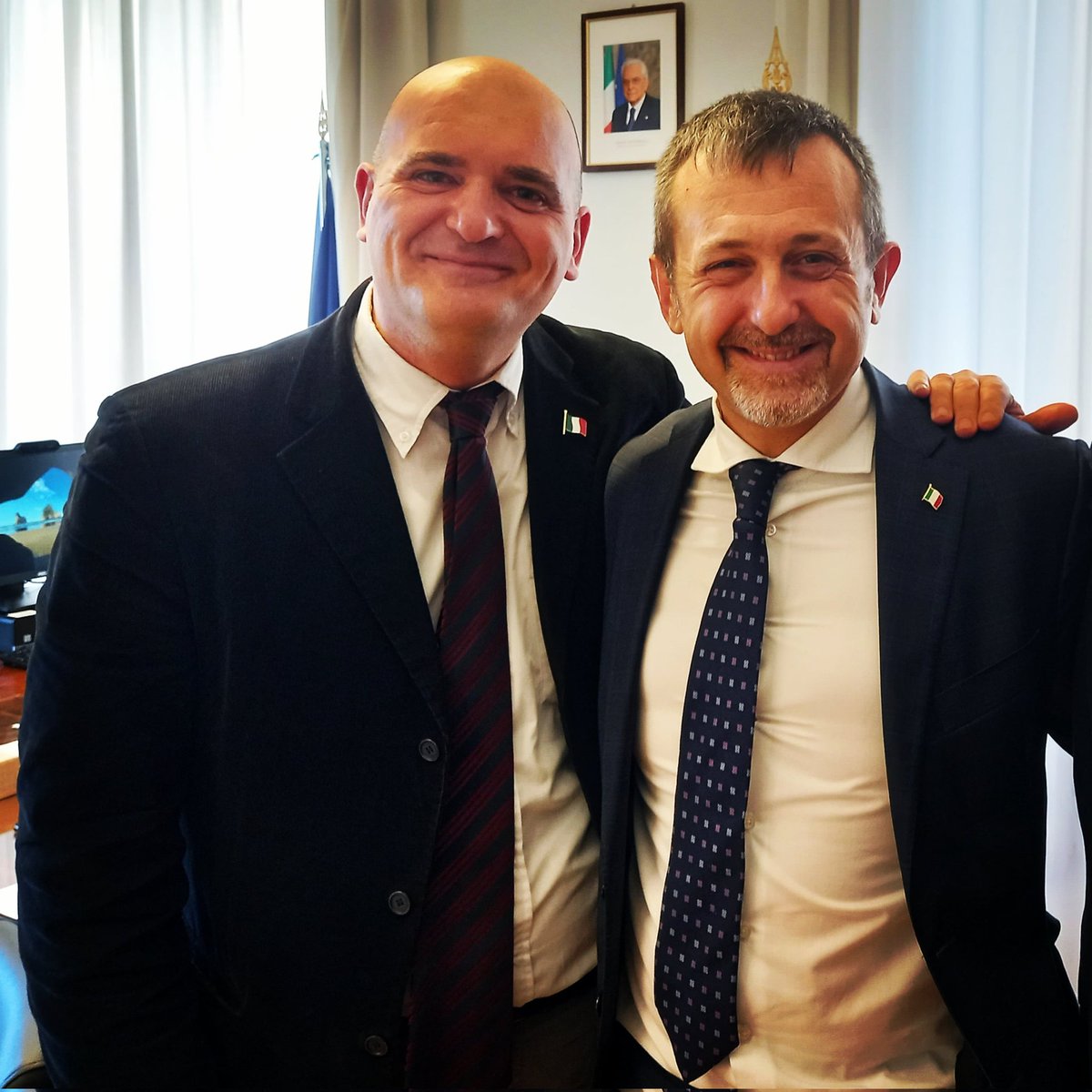 FabioMacera1's tweet photo. Vicinanza umana e politica al sottosegretario di stato alla giustizia,  
On. Andrea Delmastro, galantuomo delle Istituzioni! https://t.co/dYoesCChh1