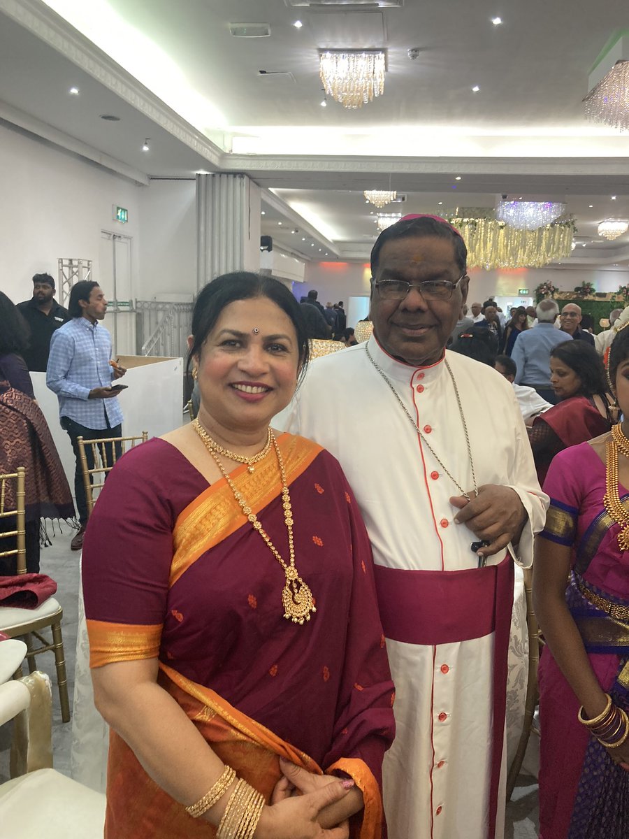 MaryCCroos's tweet photo. A great party celebrating the 75th birthday of His Lordship the Bishop of Jaffna the Most Reverend Justin Bernard Gnanapragasam. Organised by Rev Fr Elmo Arulnesan.
@UK_Tamil @RC_Southwark
#CrystalClub
#Wembley #UK
#JaffnaRCDiocese
#SriLanka https://t.co/ZkEnoWAWB2