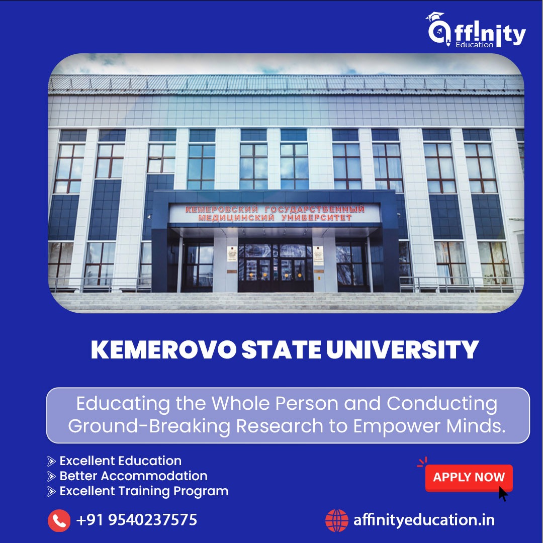 Unlock your academic potential and explore a wide range of disciplines at Kemerovo State University 🎓🌎💡

#KemerovoStateUniversity #AcademicDiversity #IntellectualGrowth #Innovation #StudyAbroad #InternationalStudents #Russia #Education #University #College #StudyHardPlayHard