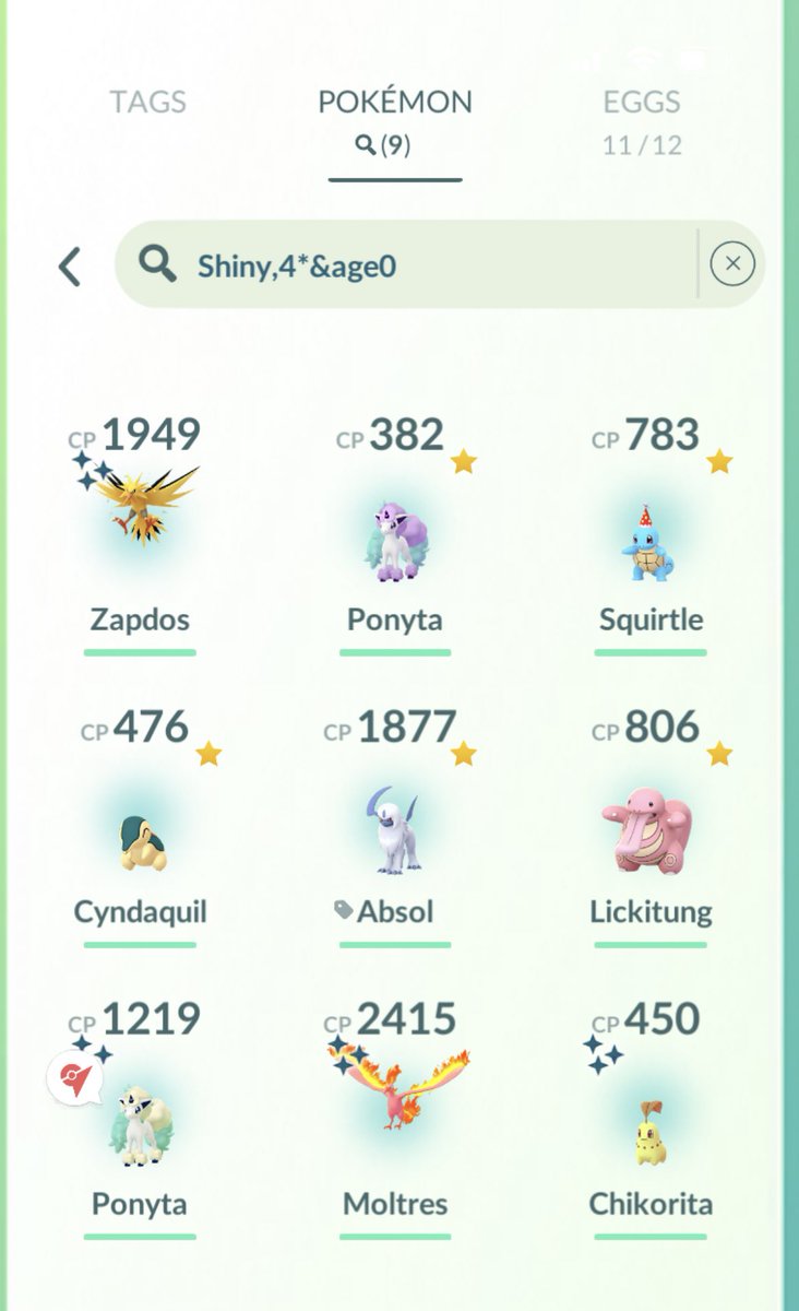 LleHoum's tweet photo. Todays haul was fire🔥 
#PokemonGO #ShinyPokemon https://t.co/z5qaHtxgsy