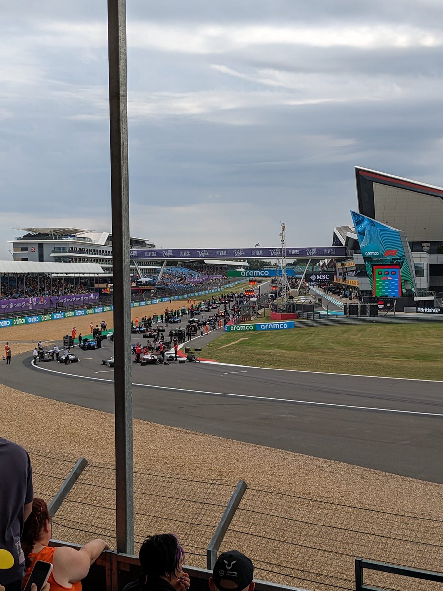 pollyxmas's tweet photo. What an amazing way to celebrate my 40th birthday 😁 @andyxmas @SilverstoneUK #SilverstoneGP #F12023 https://t.co/6u4JDK6KgB