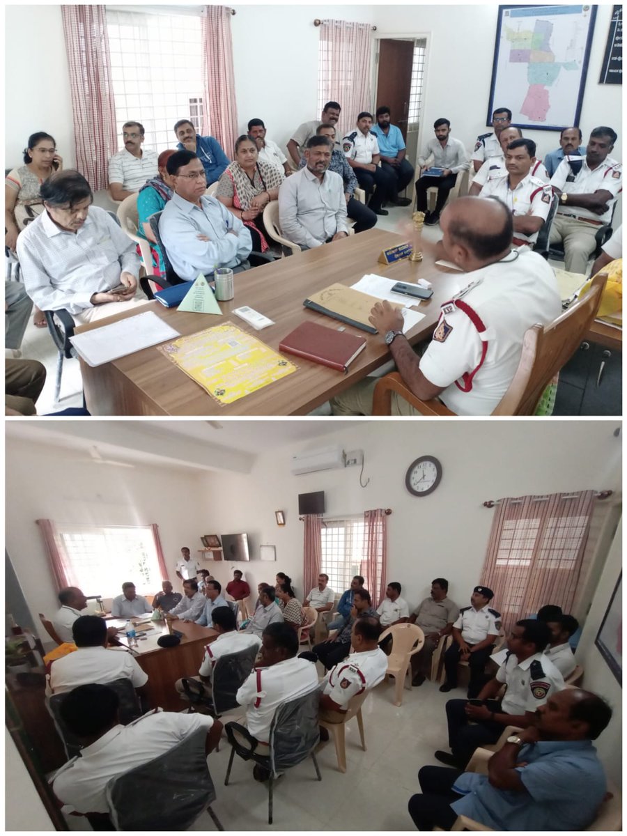 micolyttrfps's tweet photo. On the occasion of #sancharasamparkadivasa meeting held on Dated-08-07-2023 in #micolayout traffic police station in presence of all Officers. public grievance and suggestions have been taken sir/madam.💐 https://t.co/o6v70URccS