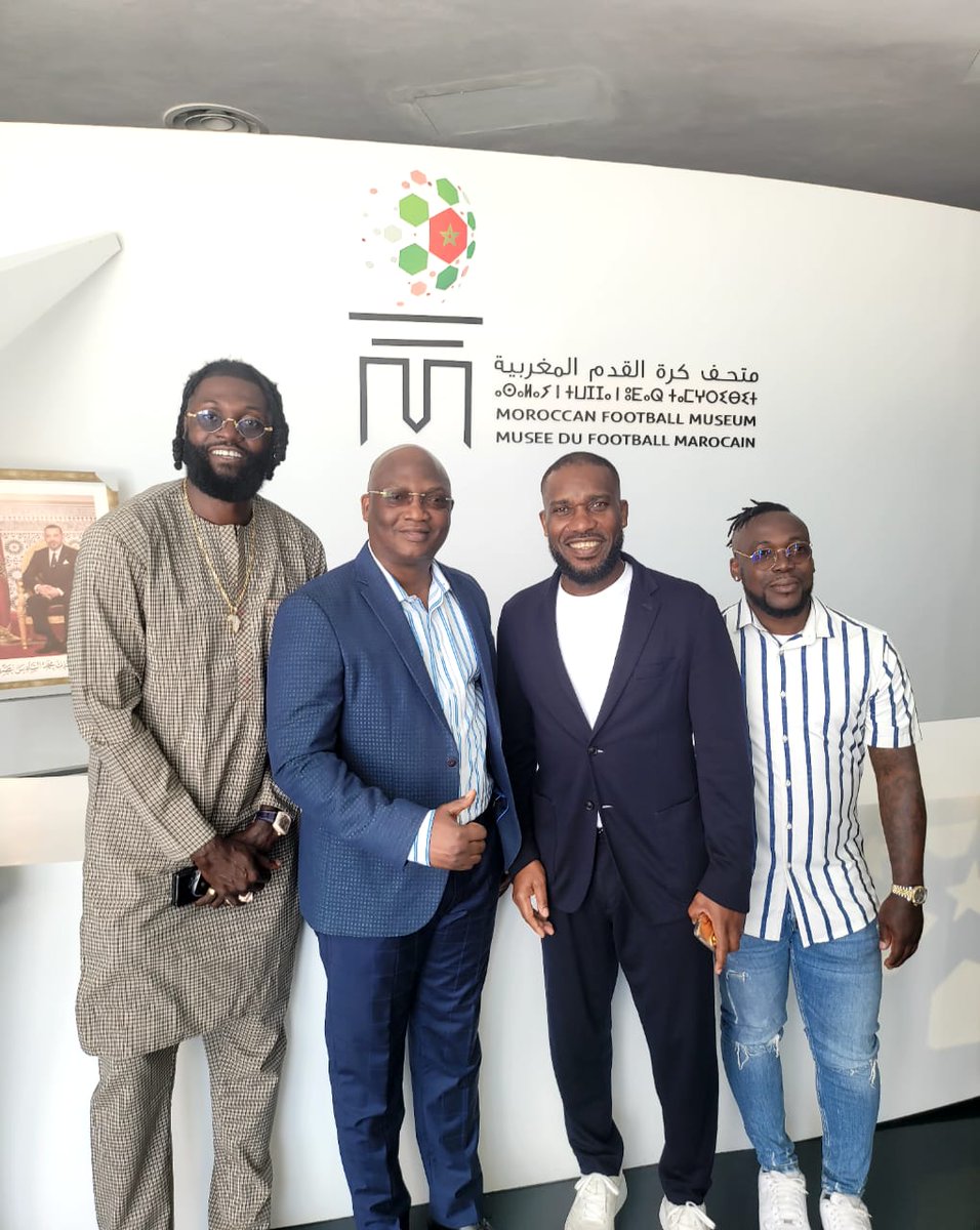 guy_akpovy's tweet photo. ✨ J'ai eu le privilège de rencontrer au Maroc des légendes du football africain, dont notre compatriote Sheyi Adebayor ⚽️🔥. 

Des échanges passionnants sur l'avenir du football continental ont nourri nos discussions. 💪🌍 https://t.co/WnUWMBkMxG