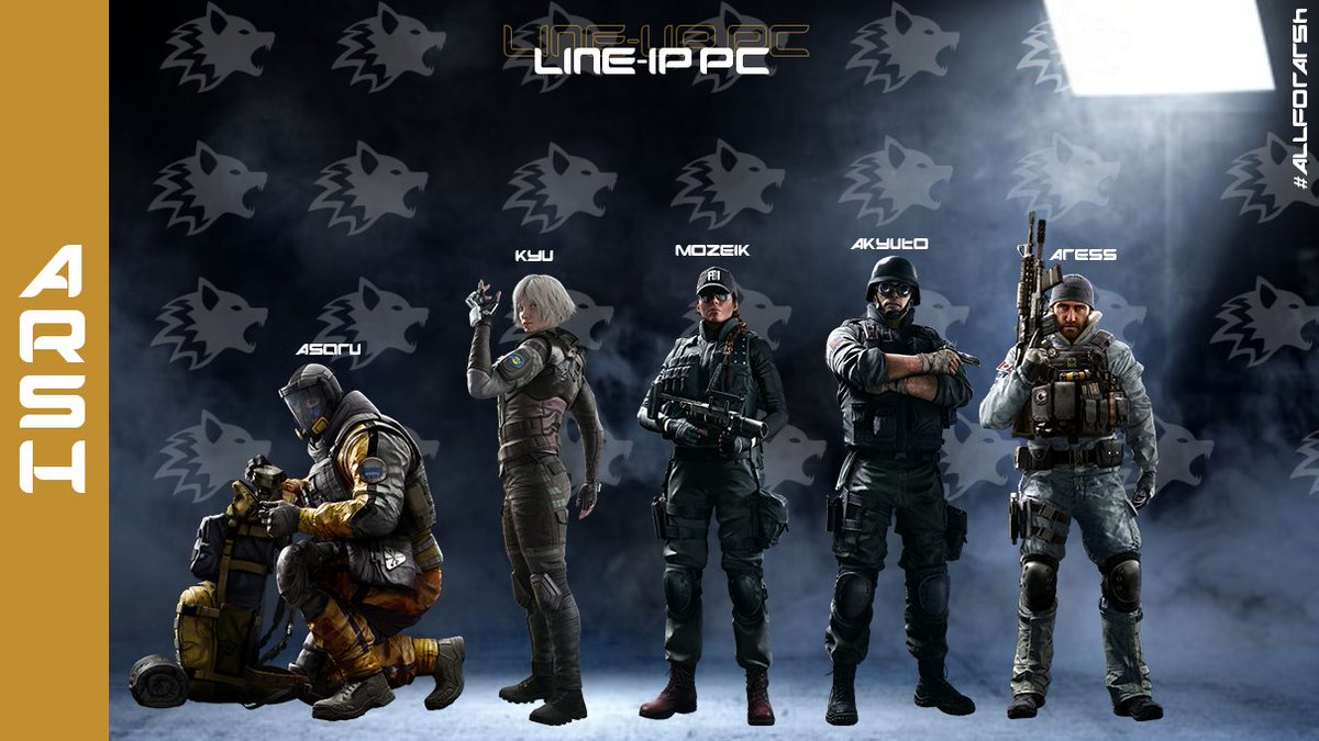 c'est repartie nos guerriers pc sont prêt a en découdre on commence par le capitaine de la meute l'alpha mon gars @Aru89027856 suivie par mes frérots <a href="/Akyuto_R6/">Akyuto | アキュト 🇧🇪</a>    <a href="/MoZeiK77/">moZeiK</a> <a href="/Aress667/">Ἄρης</a> <a href="/Kyubikyuu/">Kyu</a> Bienvenue dans la meute les frères