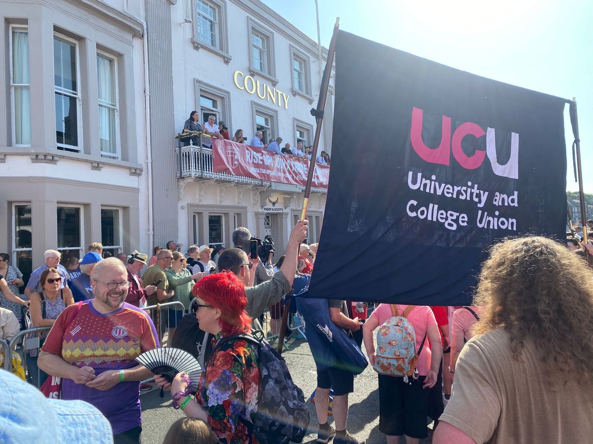 University of Nottingham UCU branch tweet media
