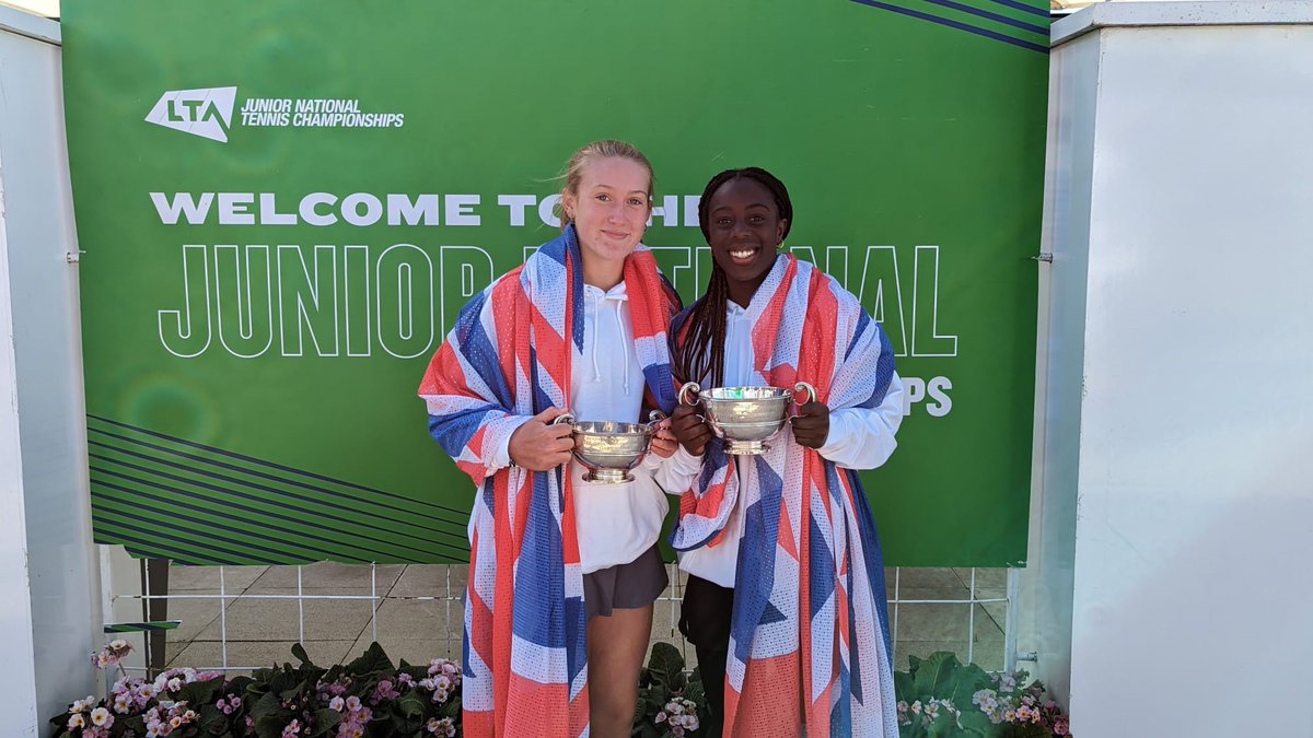 NewHallSchool's tweet photo. Junior Wimbledon starts today 🎾🎉Tennis star Ellie B in Year 12, will be playing, after having secured the spot by winning the Junior National Tennis Championships with her partner Given. Wishing them the best of luck in this exciting competition! ✨ https://t.co/ZFZ54sOPv2