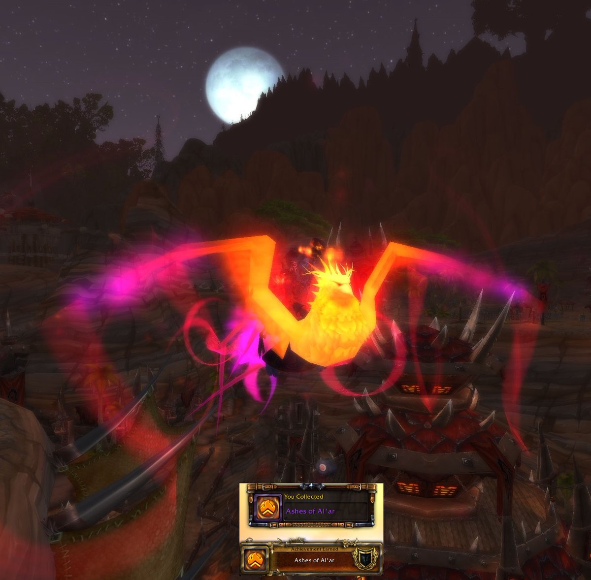 keebie_xoxo's tweet image. IT FINALLY DROPPED FOR ME LAST NIGHT!! 😭 #warcraft #wow #ashesofalar #mountcollecting #mount