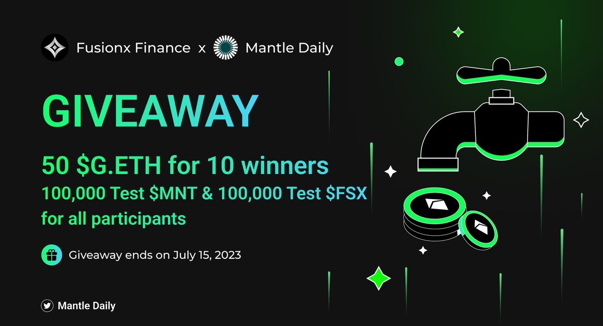 📢COLLABORATION UPDATE📢

An exclusive #airdrop planned in collaboration with
<a href="/FusionX_Finance/">FusionX Finance | Native Dex of Mantle Network</a>

🧩Follow @MantleDaily_ + <a href="/FusionX_Finance/">FusionX Finance | Native Dex of Mantle Network</a>
🧩Like, Retweet and tag 3+ frens
🧩Drop your wallet 👇

Join us: taskon.xyz/space/389542

#MantleDaily #FusionXFam #BuildonMantle