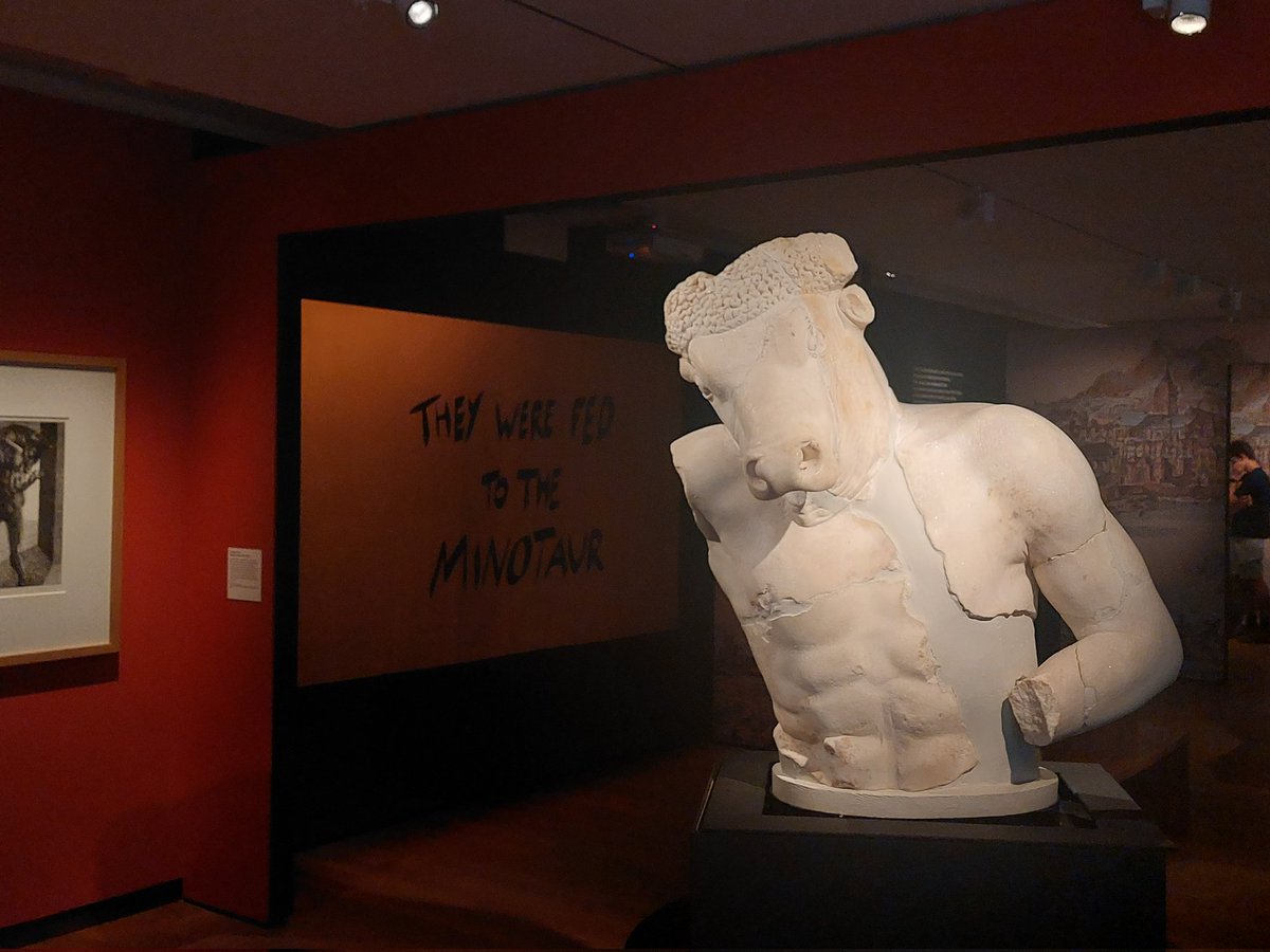 KyleGHistory's tweet image. Tewkesbury via Oxford to pop into the #LabyrinthAshmolean again while it&apos;s still on!

#Museums #ClassicsTwitter #Crete #Mythology #Crete #Greece