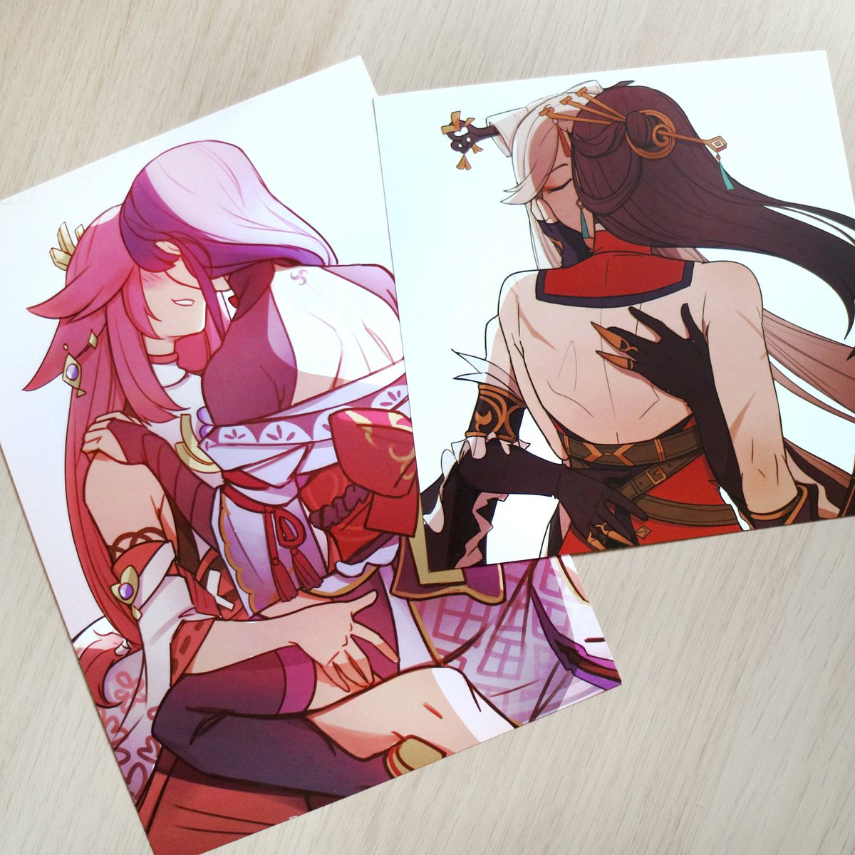 shadoedraws's tweet photo. my online shop is live! RTs appreciated.
https://t.co/70002G0Pvv 🩷

- save 20% off charms &amp; A3 prints
- use SAVE10 for further 10% off orders over $30
- genshin, sylvix &amp; more

most items are leftover stock from smashcon. you can find out-of-stock prints on my INPRNT! https://t.co/zhSWzm8iRn