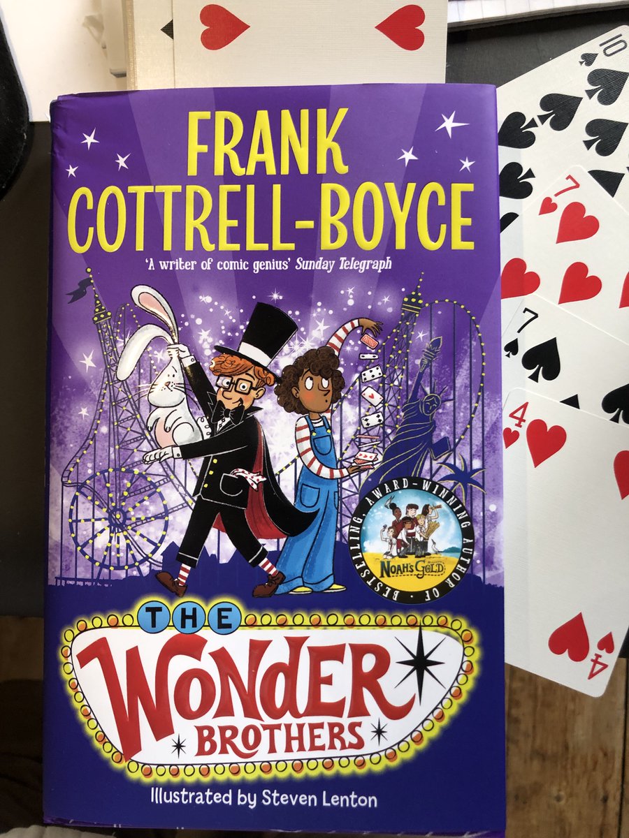 BOOK GIVEAWAY Ta-Dah! My copies have arrived!! This is the Wonder Brothers. Behold the magic @StevenLenton has pulled out of his hat .. I'm giving away ONE signed copy to someone who RTs this ... Meanwhile .. just saying ... pre-orders really help a book get notice.