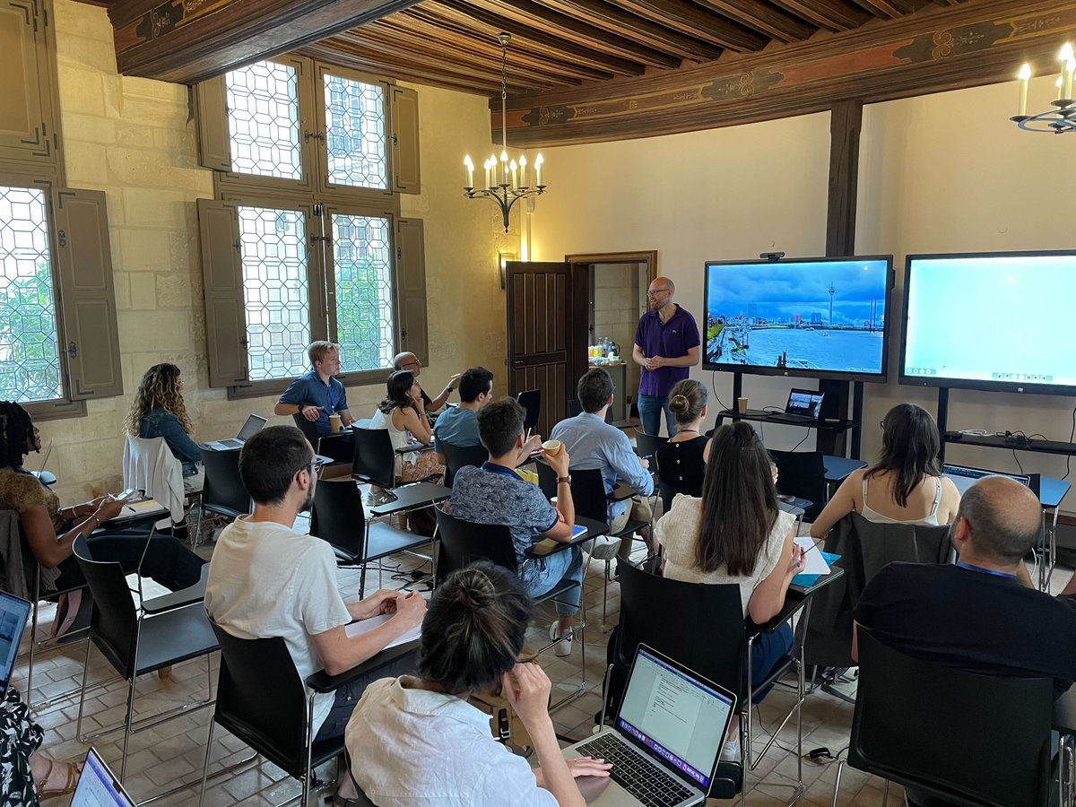 Todd J Treangen (@traingene) on Twitter photo Day 5 of #Cinema2023 was superb! <a href="/AlexDilthey/">Alexander Dilthey</a> and <a href="/kristendcurry/">Kristen Curry</a> described techniques for microbiome profiling, then <a href="/ZaminIqbal/">Zamin Iqbal</a> was our invited speaker and gave a great talk on "Using revived 100-year old bacteria and new algorithms to study plasmid evolution"
<a href="/lauren_stadler/">Lauren Stadler</a> Day 5 of #Cinema2023 was superb! <a href="/AlexDilthey/">Alexander Dilthey</a> and <a href="/kristendcurry/">Kristen Curry</a> described techniques for microbiome profiling, then <a href="/ZaminIqbal/">Zamin Iqbal</a> was our invited speaker and gave a great talk on "Using revived 100-year old bacteria and new algorithms to study plasmid evolution"
<a href="/lauren_stadler/">Lauren Stadler</a>