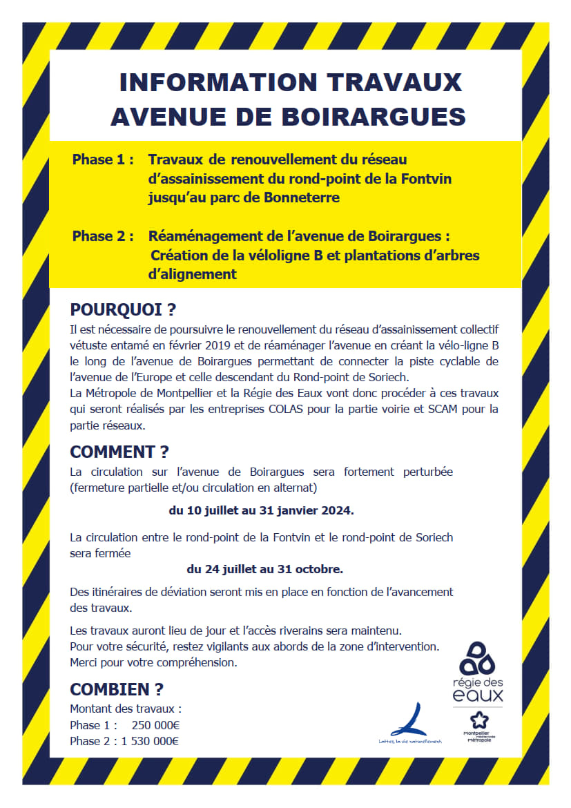 LattesVelo's tweet photo. Les bonnes nouvelles s'enchainent..... Bientôt, enfin!!, une création d'une piste cyclable pour relier Lattes centre à Boirargues. https://t.co/YYHUgkeAjU