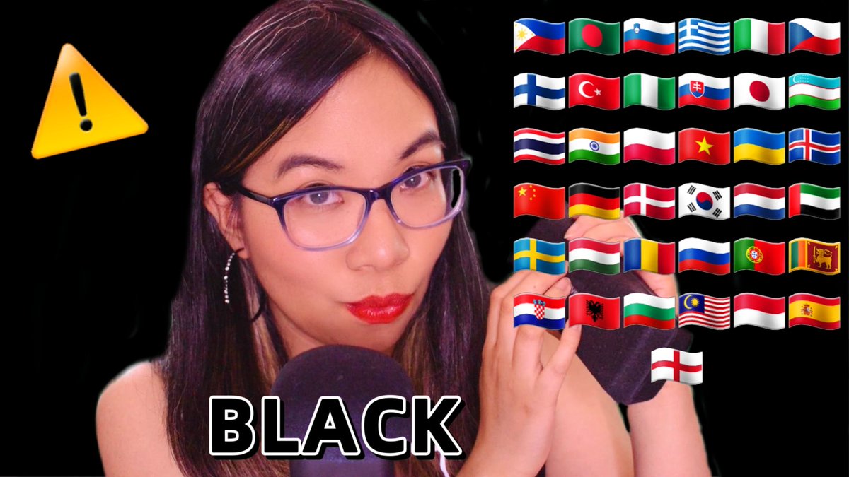 MisschicAsmr's tweet image. New video before I go away for the summer, some #fastandaggressive #asmrtapping &amp;amp; whispering the colour black in 39 languages 🖤youtu.be/-xGGXyuNi1E #asmr #fastasmr #fasttapping #lovelanguages #asmrtingles