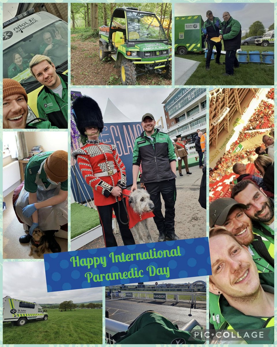 Happy #InternationalParamedicDay! This role has taken me to a lot of places, see many things and work with a variety of people. I've seen heart break, humour and had buckets of laughter which I wouldn't change it for the world! It really is the best job in the world! #Paramedic