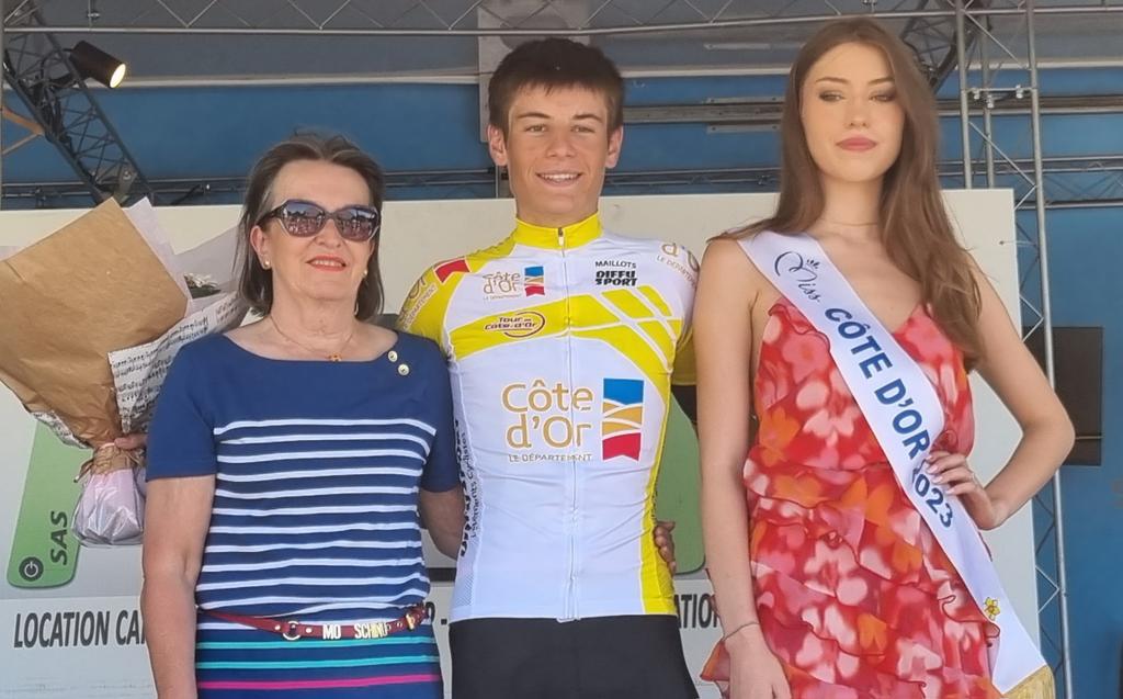 BienPublicSport's tweet photo. Antoine Hue (VC Pays de Loudéac), nouveau leader du Tour de Côte-d'Or #TCO23 https://t.co/3SYLPtjhtM