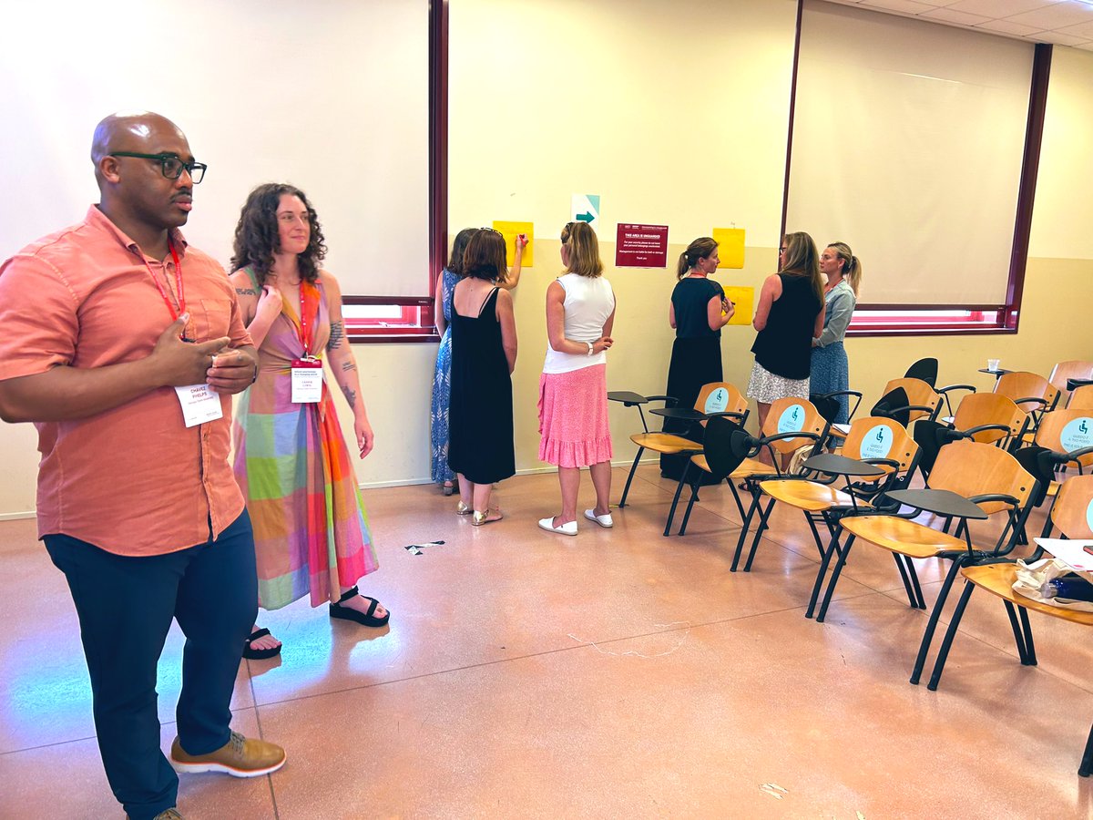 Kvarjas's tweet photo. โConsidering culturally and contextually specific trauma-informed care practices in school settings from a global perspectiveโ workshop by @gsucehd school psychology student Carrie Lorig, Assistant Professor Dr. Phelps & Associate Dean Dr. Varjas @2023Ispa #ISPA2023 https://t.co/MqhYEAcauU