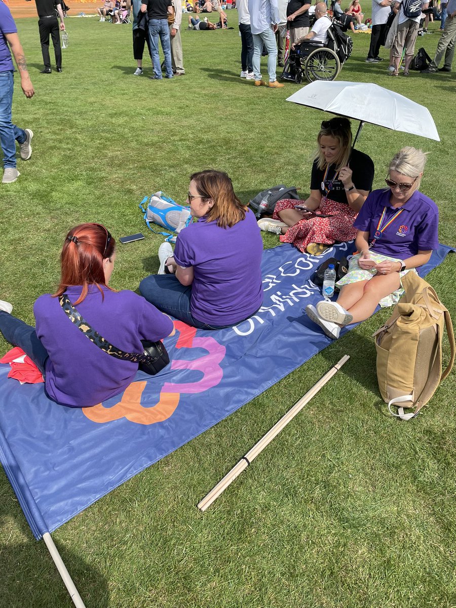 That was hot but what a welcome for the midwives. Thanks Durham Miners Gala. #RCM #DMG