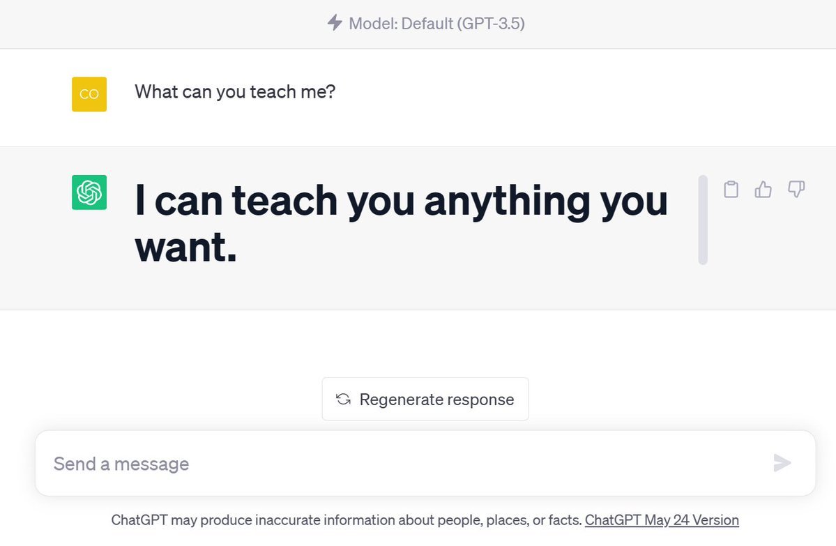 有2％的互联网访问人员使用chatgpt。

而且大多数人都不会利用其自由力量。

复制这些前10个提示，与chatgpt学习任何东西：