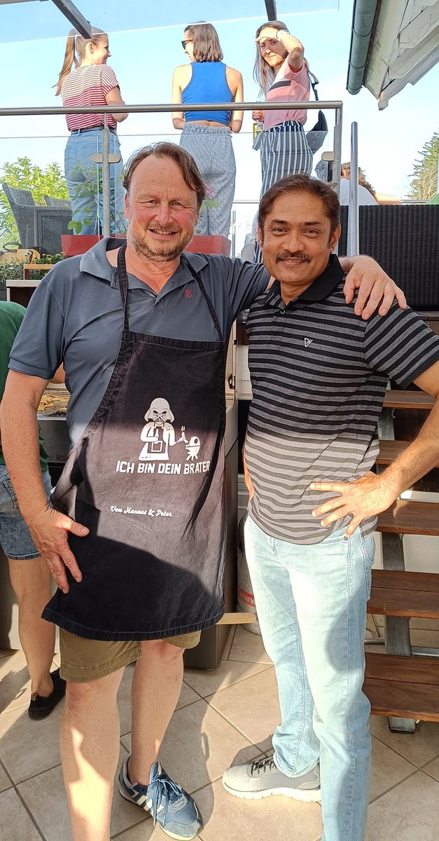 With Master Chef Konstanz: Andreas Marx (Uni Konstanz)