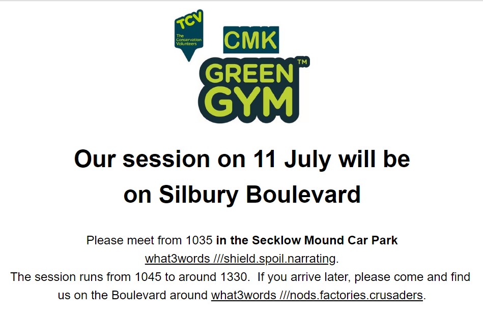 The session on Tuesday 11 July will be on Silbury Boulevard - mailchi.mp/076b8745f871/c…