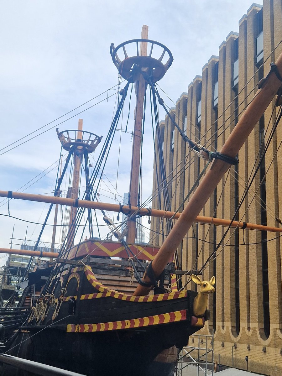 heenan_gemma's tweet photo. Have I managed to squeeze some history geekness/aqa site study research into the husbands birthday weekend away in London? Perhaps.... #goldenhinde https://t.co/aRxLNMYO6s