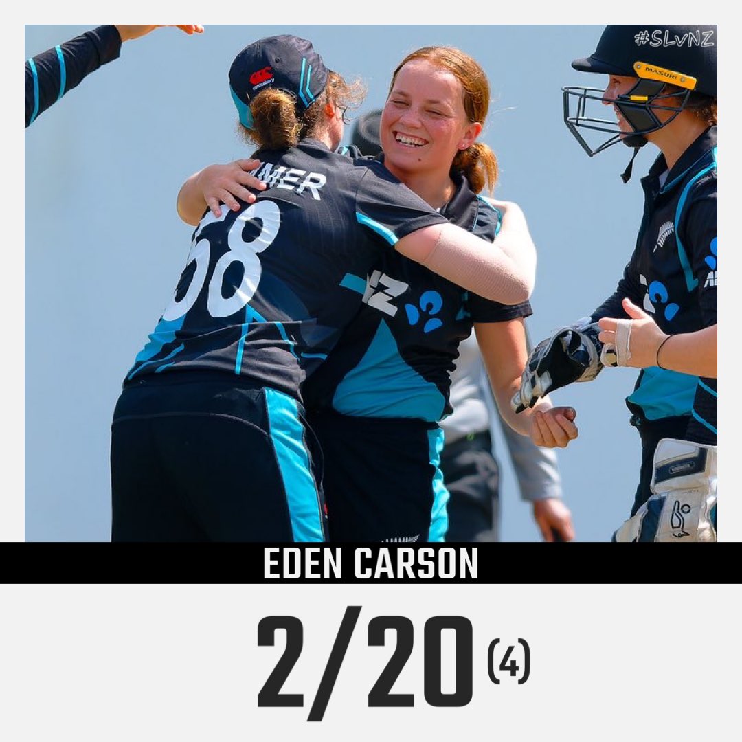 the_cricket_web's tweet photo. Amelia Kerr, Eden Carson and Leigh Kasperek took 2️⃣ wickets each!
@WHITE_FERNS #ameliakerr #edencarson #leighkasperek #SLvNZ #CricketNation https://t.co/ydwo6fLyt3
