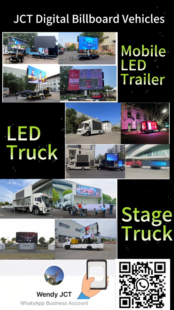 Wendy15409507's tweet image. We're thrilled to introduce our state-of-the-art facility that specializes in crafting various sizes of mobile LED trailers, LED trucks, and stage trucks. 📷📷
#ChinaManufacturing #LEDTrailers #LEDTrucks #StageTrucks #QualityCraftsmanship #ooh #EventSolutions