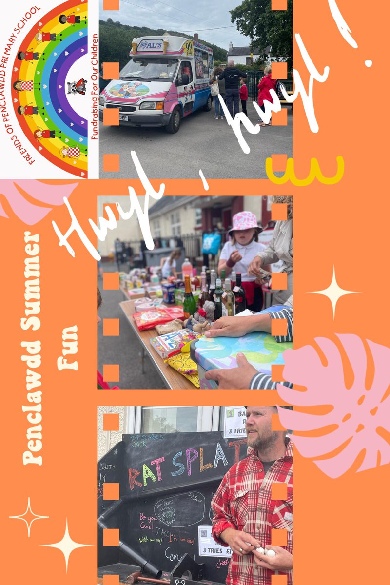 Penclawdd's tweet photo. We are so grateful for all the donations made which contributed to a spectacular #PencFOP Summer Fayre! Thank you to our amazing FoP & to everyone who came.We hope you all enjoyed .Here’s a few pictures from the afternoon! A special mention to Mrs D who was soaked 😂😂 #Pencfun https://t.co/D2rKQeuzL0