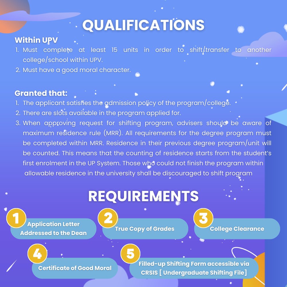 upvCMSC's tweet photo. Are you wondering what are the processes to shift? Worry no more since we got you covered๐. Check out this tweet to know more about the shifting process.
We are waiting for your coming๐๐ค.
#RetainRetainRetain
#StrongStrong
#Puso
#OneBlueChips https://t.co/eWyartyaPW