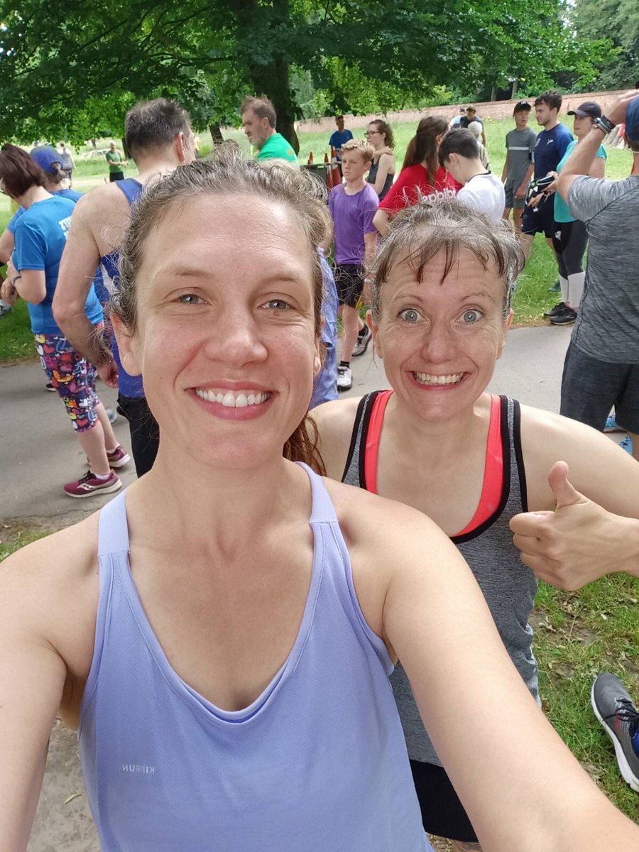 Celebrating the NHS 75th birthday with a #parkrun with <a href="/LyleyWheels/">Lyley Wheeler</a> representing #SLT #runningAHPs
#NHS75 <a href="/ncitycare/">Nottingham CityCare</a>  <a href="/NcitycareS/">@ncitycare_SLT</a> <a href="/EMProgNeuroCEN/">EMProN CEN</a> <a href="/RCSLT/">RCSLT 💙</a>