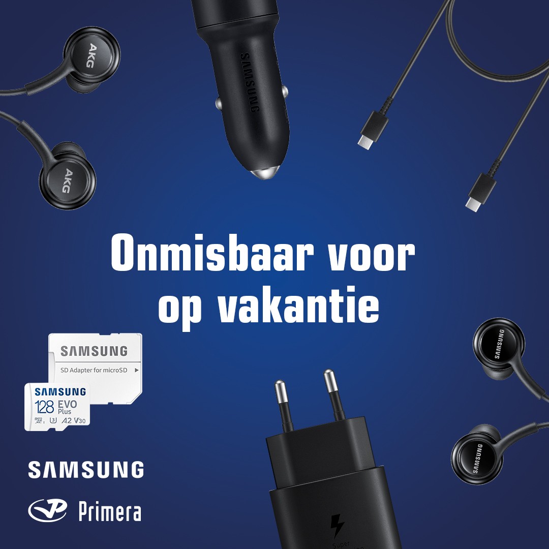 De juiste telefoonaccessoires mogen niet ontbreken als je op vakantie gaat. Kabels, laders en oortjes: met het assortiment Samsung telefoonaccessoires van Primera ga jij voorbereid op vakantie. 👌 

Vind je Primera winkel: bit.ly/3JZq6Rq