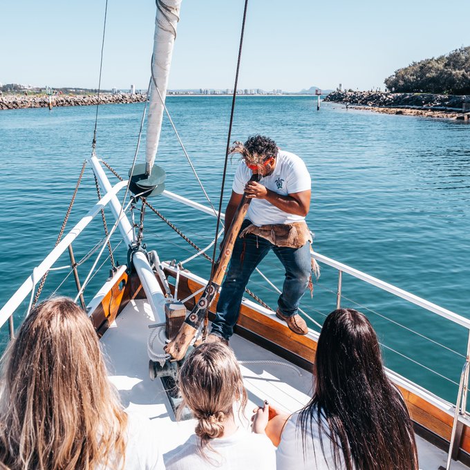 Who else is ready to set sail? ⚓💫&nbsp;  Welcome aboard Saltwater Eco tours in @Queensland's #Mooloolaba.<a href="/tag/seeaustralia"class="tags"><span>#seeaustralia</span></a><a href="/tag/comeandsaygday"class="tags"><span>#comeandsaygday</span></a><a href="/tag/mooloolaba"class="tags"><span>#mooloolaba</span></a>