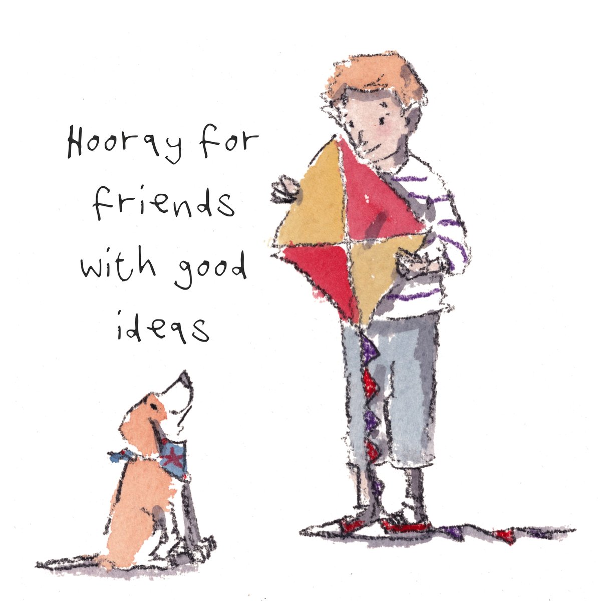iaindwelch's tweet image. I hope that you are having a really lovely day so far, lovely people and lovely dogs. 
Hooray for friends with good ideas. 
I am wishing you the very best for the rest of your day. 
#hoorayfordogs #goodideas #kites