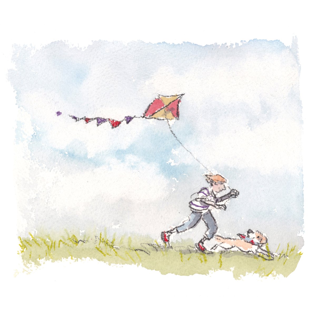 iaindwelch's tweet image. I hope that you are having a really lovely day so far, lovely people and lovely dogs. 
Hooray for friends with good ideas. 
I am wishing you the very best for the rest of your day. 
#hoorayfordogs #goodideas #kites